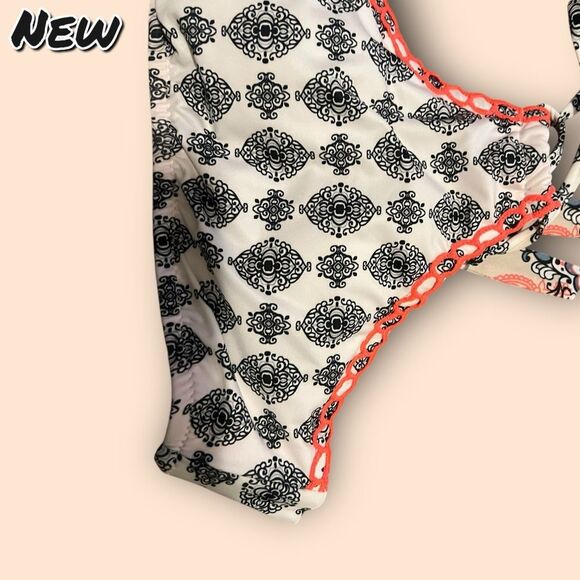 NEW NWT BECCA by Rebecca Virtue High Neck Bikini Top – Size Small - Picture 6 of 9